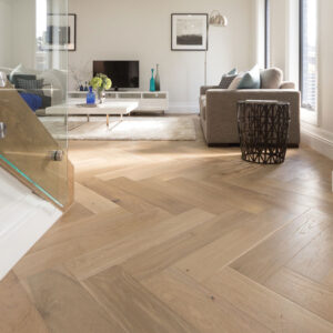 Mink Grey Herringbone