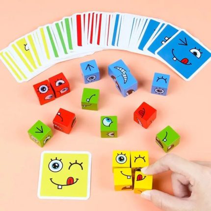 Face Expression Changing Rubik's Cube - Toys Shop Australia | Educational Toys