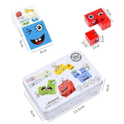 Face Expression Changing Rubik's Cube - Toys Shop Australia | Educational Toys