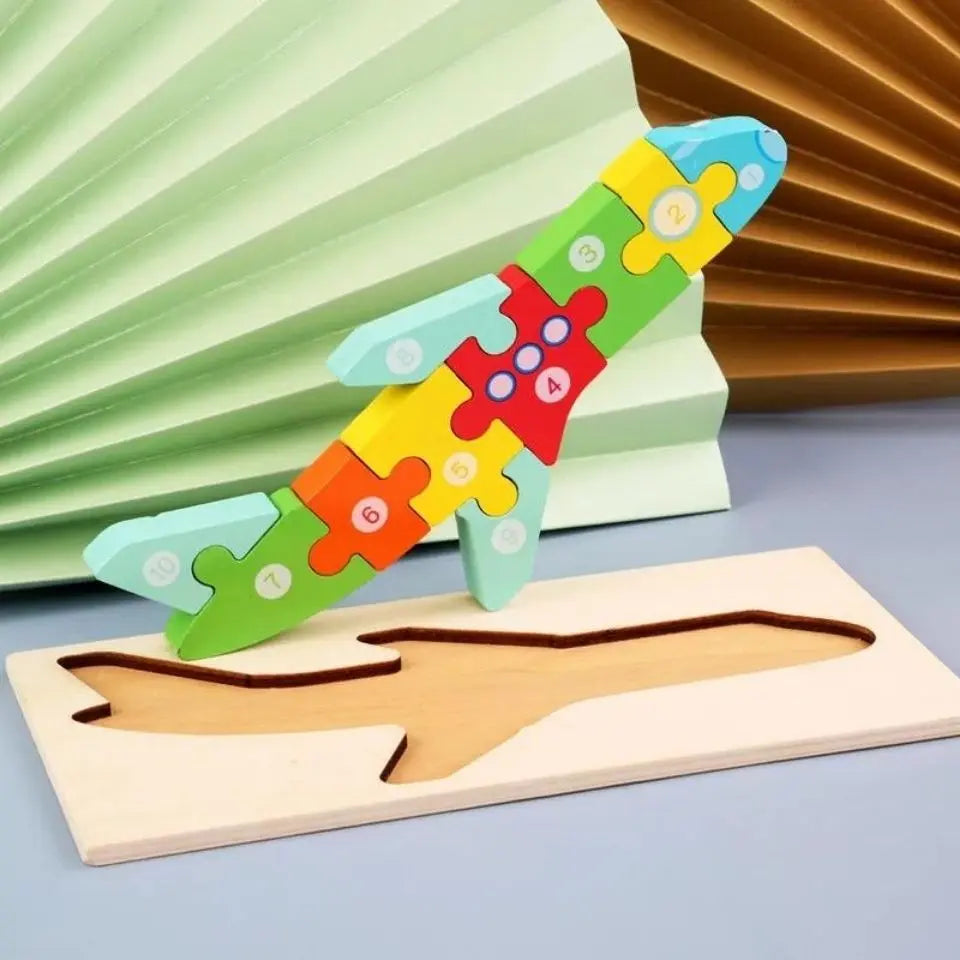 3D Wooden Cartoon Puzzle - Toys Shop Australia | Educational Toys