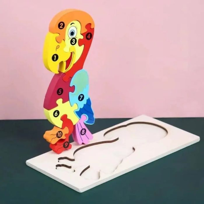 3D Wooden Cartoon Puzzle - Toys Shop Australia | Educational Toys