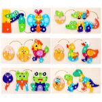 Montessori 3D Wooden Animal Puzzle - Toys Shop Australia | Educational Toys