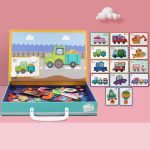 Magnetic Puzzles Face Change Mosaic - Toys Shop Australia | Educational Toys