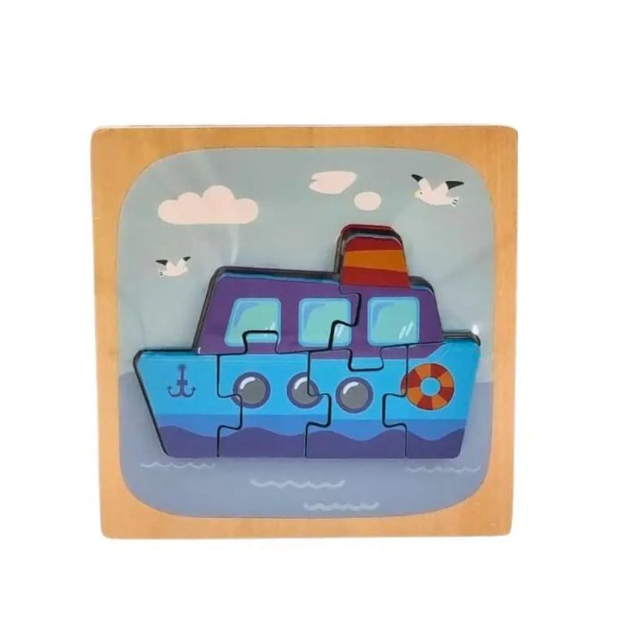 Montessori 3d puzzles vehicles - Toys Shop Australia | Educational Toys