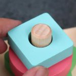 Wooden Montessori Geometric Four Column - Toys Shop Australia | Educational Toys