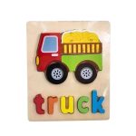 3D Animal and vehicle wooden puzzle - Toys Shop Australia | Educational Toys