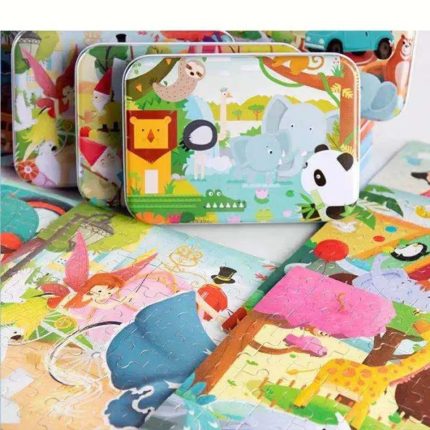 kids wooden puzzle 120 Pieces - Toys Shop Australia | Educational Toys