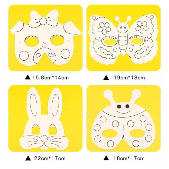 Cartoon Animal Painting Masks - Toys Shop Australia | Educational Toys
