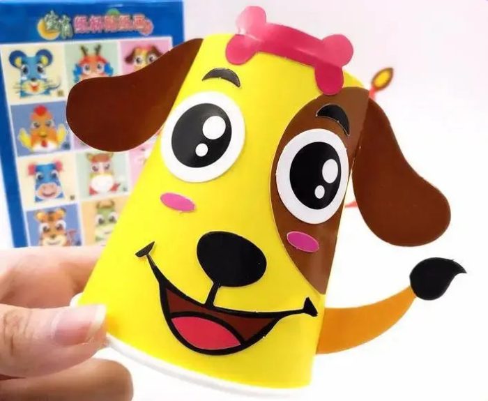 DIY Paper Cups Sticker Kit - Toys Shop Australia | Educational Toys