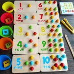 Montessori Stack Cups & Counting Beads - Toys Shop Australia | Educational Toys