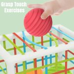 Shape Blocks Sorting Montessori Toy - Toys Shop Australia | Educational Toys