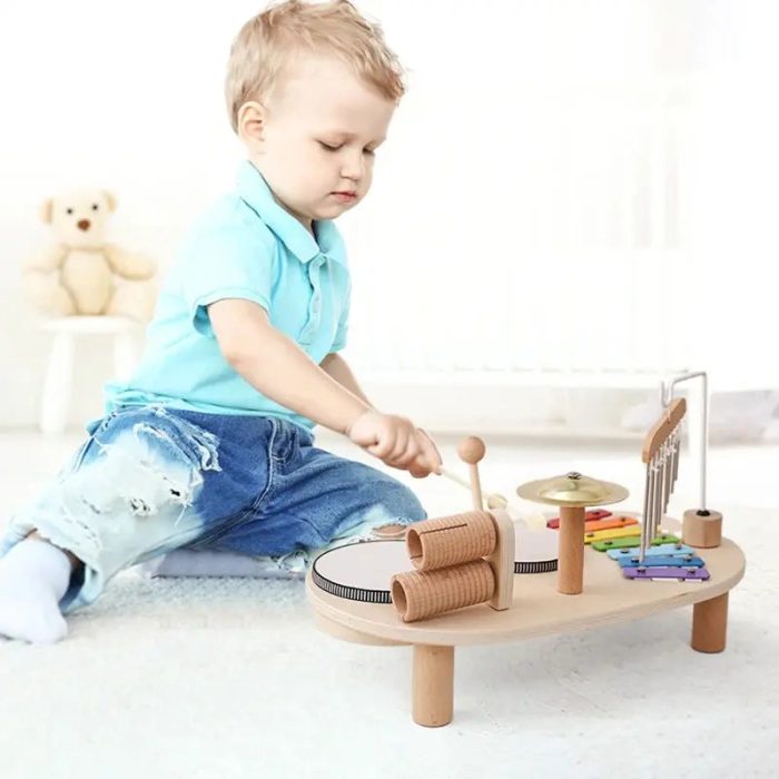 Montessori Wooden Music Table - Toys Shop Australia | Educational Toys