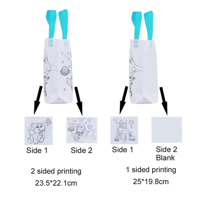DIY Graffiti Non-Woven Gift Bags - Toys Shop Australia | Educational Toys