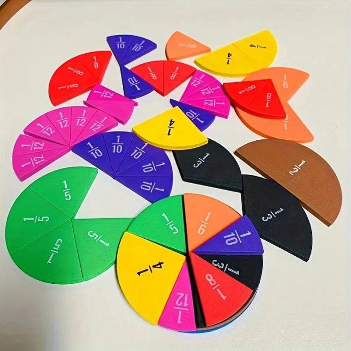 Montessori Math Toy, Fraction Circles - Toys Shop Australia | Educational Toys
