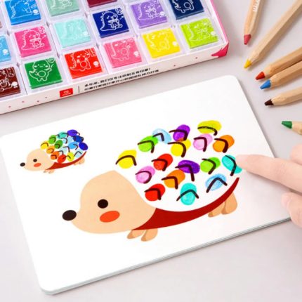 Finger Painting Drawing 1