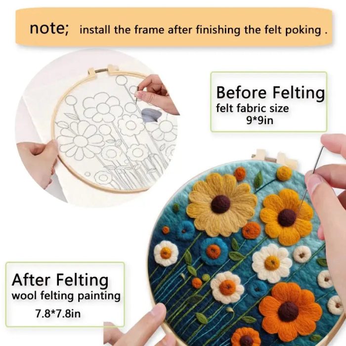 Wool Felting Painting Kit - Toys Shop Australia | Educational Toys