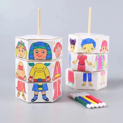 DIY Rotating Dress-Up Puzzle - Toys Shop Australia | Educational Toys