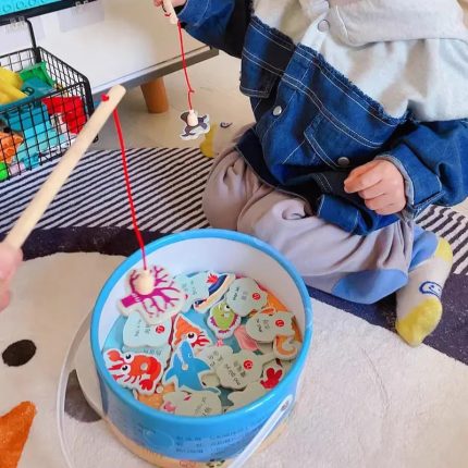 Montessori Wooden Magnetic Fishing Toy - Toys Shop Australia | Educational Toys