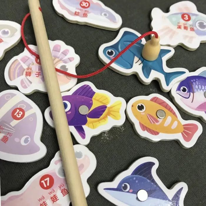 Montessori Wooden Magnetic Fishing Toy - Toys Shop Australia | Educational Toys