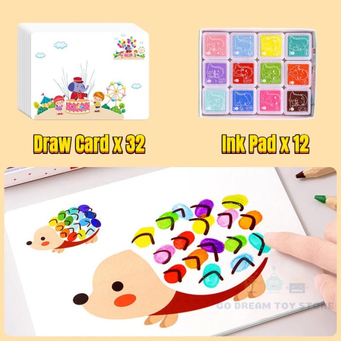 Finger Painting Drawing 7