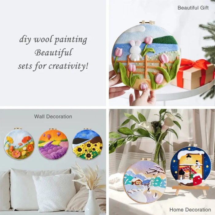 Wool Felting Painting Kit - Toys Shop Australia | Educational Toys