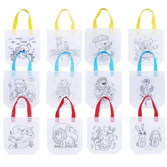 DIY Graffiti Non-Woven Gift Bags - Toys Shop Australia | Educational Toys