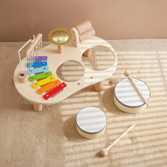 Montessori Wooden Music Table - Toys Shop Australia | Educational Toys