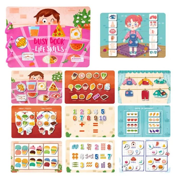 Montessori Baby Busy Book - Toys Shop Australia | Educational Toys